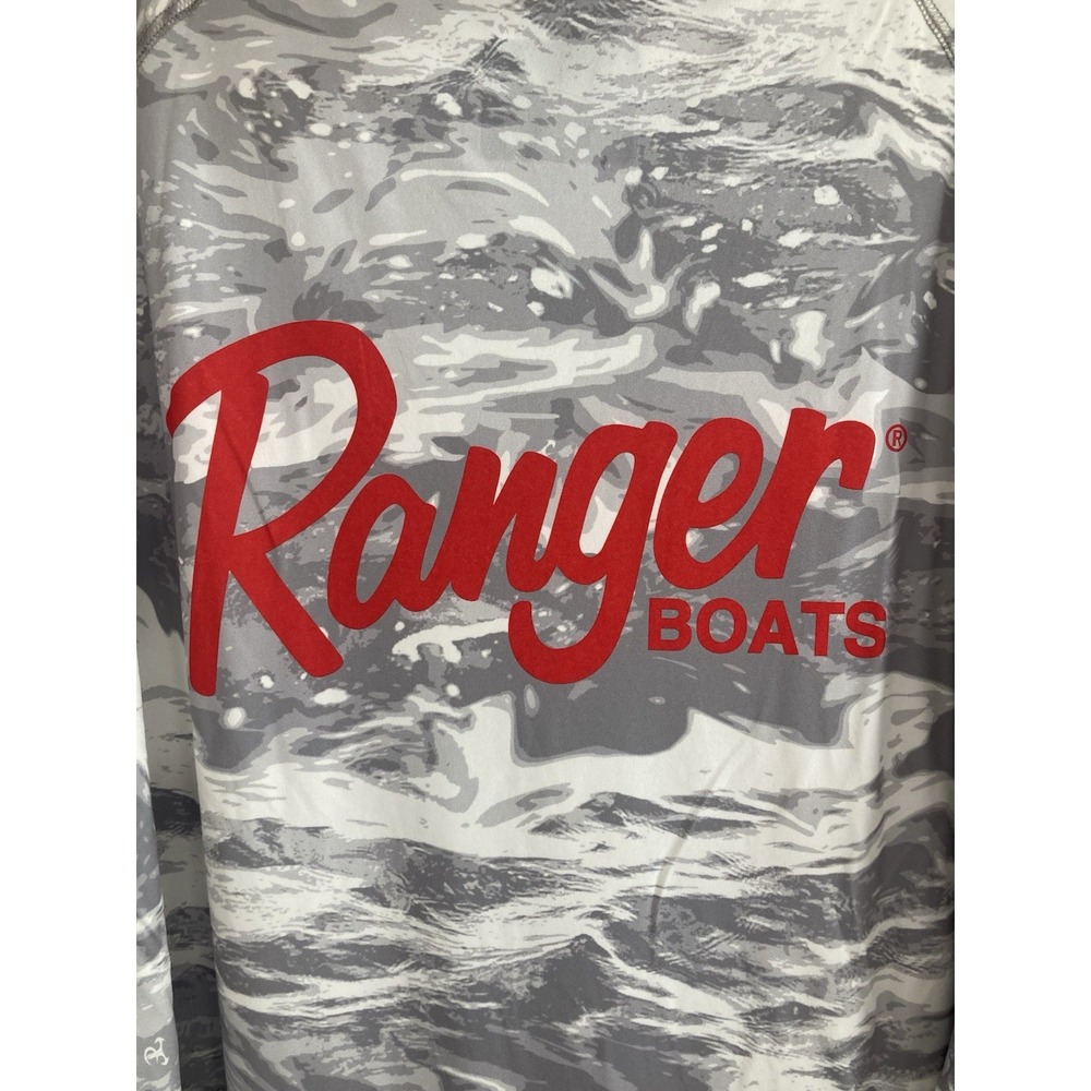 NEW Ranger Boats Performance Red Cup Hoodie Long Sleeve Size 3XL